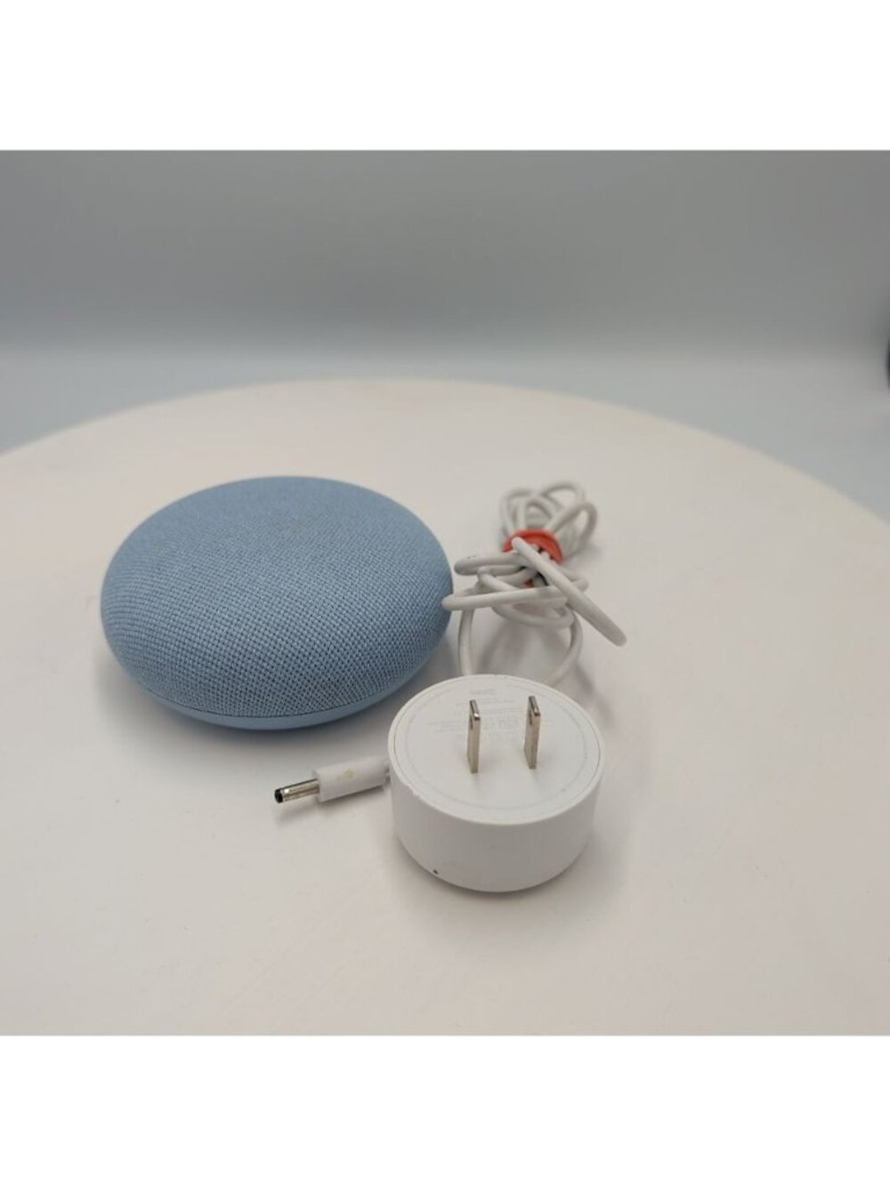 GOOGLE NEST MINI 2nd Gen Smart Speaker Light Blue H2C VGC RARE OFFICIAL HOT OOP